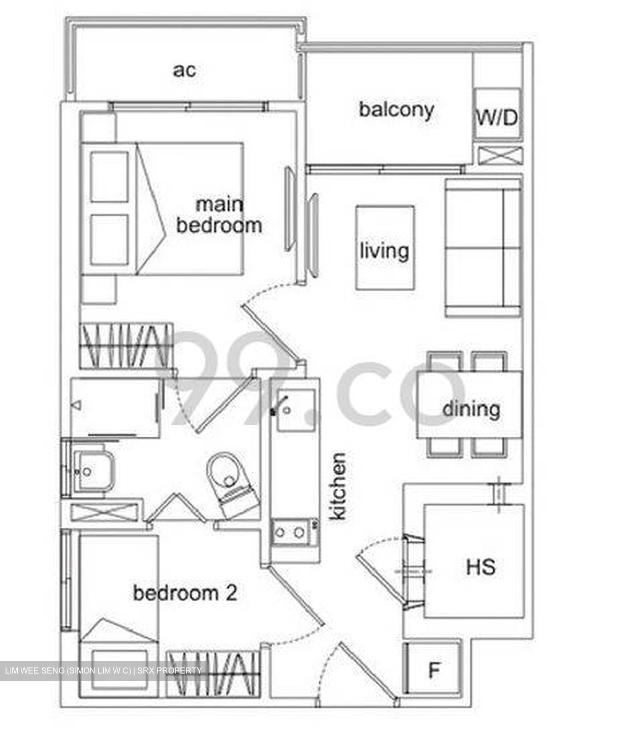 Sims Edge (D14), Apartment #425988171
